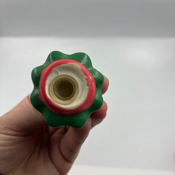 Vintage Set Christmas Salt Pepper Shakers Santa Claus Christmas Tree STAINED - Picture 4 of 10